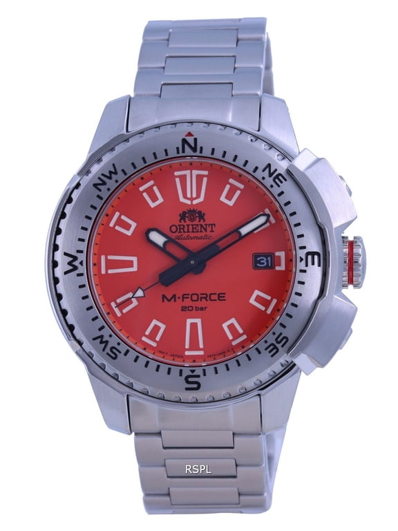 M-Force Automatic Orange Dial Men's Watch RA-AC0N02Y10B