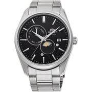 Orient Men's Sun and Moon Automatic Black Dial Watch - RA-AK0307B30B