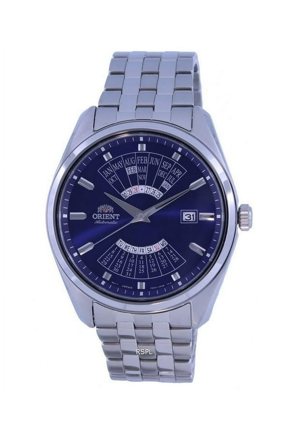 Men's 22 mm Casual Stainless Steel Anniversary Wristwatch, Multicolor, RA-BA0003L10B