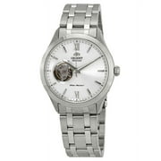 Orient Open Heart Automatic Silver Dial Mens Watch FAG03001W0