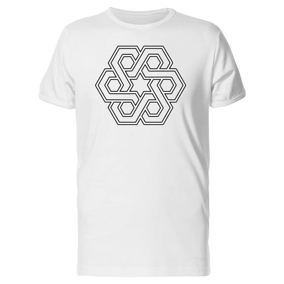 Orient Ornament B&W Tee Men's -Image by Shutterstock