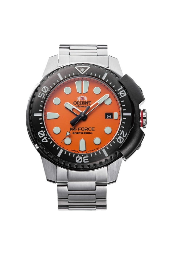 RA-AC0L08Y00B Men's M-Force Orange Dial Automatic Watch