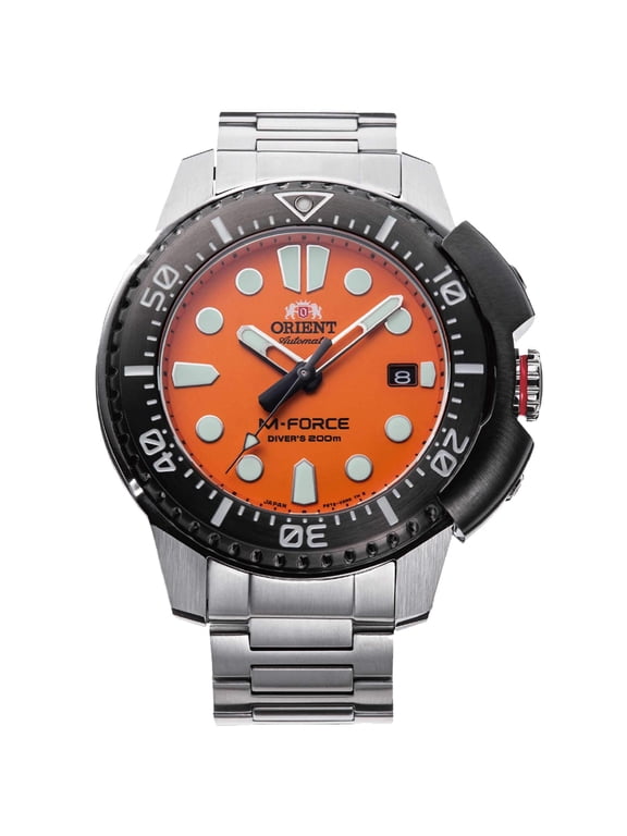 RA-AC0L08Y00B Men's M-Force Orange Dial Automatic Watch