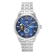 Orient Star Contemporary Stainless Steel Blue Dial Automatic RE-AV0B08L00B 100M Mens Watch