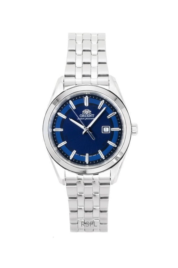 Stretto Stainless Steel Blue Dial Solar RA-WG0602L Women's Watch
