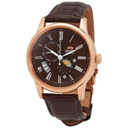 Orient Sun and Moon Automatic Brown Dial Mens Watch RA-AK0009T10B