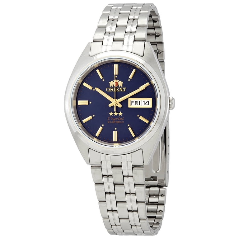 Orient Three Starオリエントスリースターornt110501 Orient Tri Star Wrist Watch, Automatic, Blue Dial, Unisex, Silver