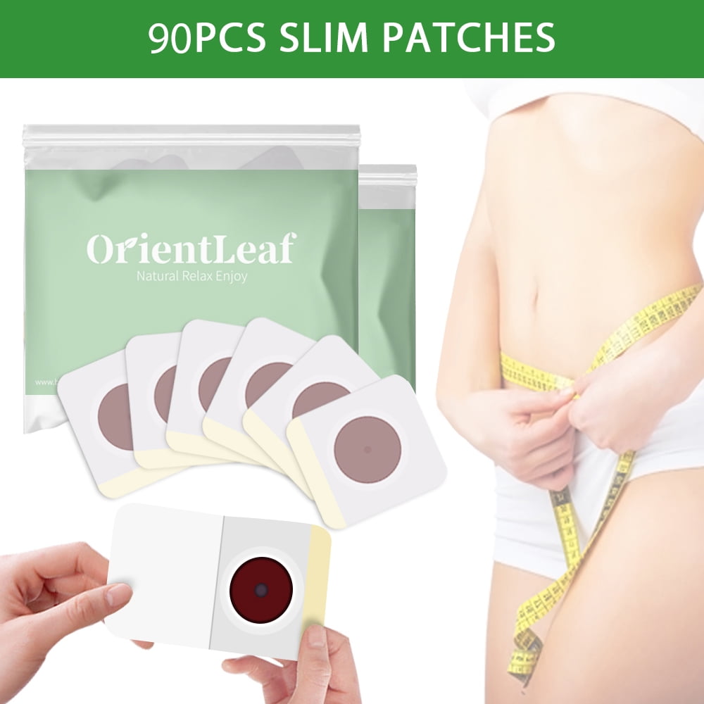 OrientLeaf 90 Pcs Slimming Pads Loss Weight Patches, Diet Burn Fat Patches  Fast Effective Detoxifying Toxicants Belly Feet
