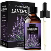 OrientLeaf Pure Lavender Essential Oil for Skin Hair Diffuser Massage, 4 fl Oz