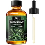 OrientLeaf Pure Peppermint Essential Oil for Skin Hair Diffuser Massage, 4 fl Oz, Gifts for Women