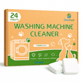 thumbnail image 1 of OrientLeaf Washing Machine Cleaner Tablets for Pet Owners, 24 Tablets, Washer Cleaner & Descaler for Pet Hair Residue & Odors, Top Load & Front Loader, 1 of 8