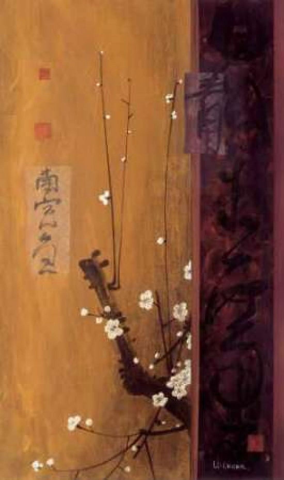 Oriental Blossoms I Canvas Art - Don Li-Leger (12 x 18)