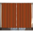 thumbnail image 1 of Ambesonne Oriental Curtains 2 Panel Set, Abstract Tribal Layout, 108" x 96", Multicolor, 1 of 3