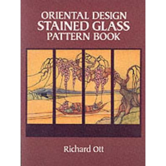 Pre-Owned Oriental Design Stained Glass Pattern Book (Dover Stained Glass Instruction) (Paperback) 0486252299 9780486252292