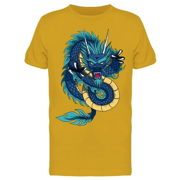 Oriental Dragon  Icon T-Shirt Men -Image by Shutterstock, Male XX-Large