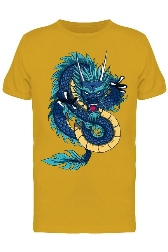 Oriental Dragon  Icon T-Shirt Men -Image by Shutterstock, Male XX-Large