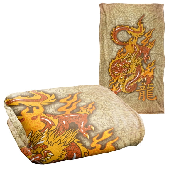 Oriental Dragon Silky Touch Super Soft Throw Blanket 36" x 58"