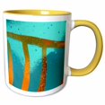 thumbnail image 1 of 3drose, Oriental Expression, 11oz Two-tone Yellow Mug, 1 of 6