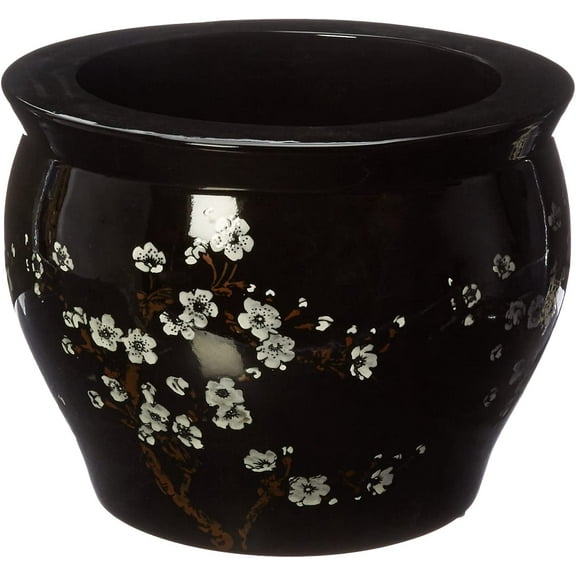 14" Flower Blossom Fish Bowl