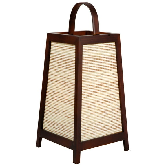 Oriental Furniture 17" Akida Lamp, decorative item, oriental design, any occasion, any room