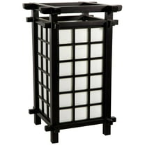 Oriental Furniture 17" Ido Lamp, Table lamp, Japanese lamp, Decorative lamp, Living room, Bedroom, studies