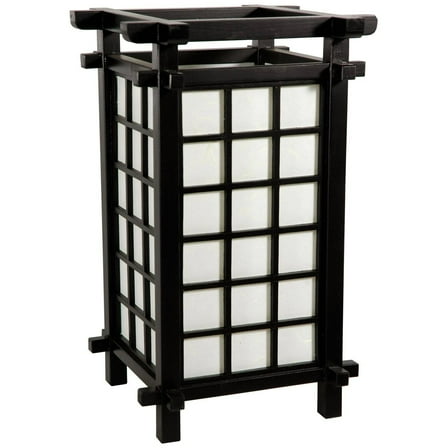 Oriental Furniture 17" Ido Lamp, Table lamp, Japanese lamp, Decorative lamp, Living room, Bedroom, studies