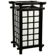 Oriental Furniture 17" Ido Lamp, Table lamp, Japanese lamp, Decorative lamp, Living room, Bedroom, studies