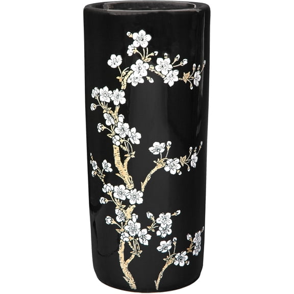 Red Lantern 18" Flower Blossom Umbrella Stand