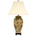 thumbnail image 1 of Oriental Furniture 25" Autumn Birds and Flowers Vase Lamp, 1 of 6