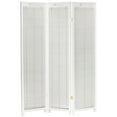 thumbnail image 1 of Oriental Furniture 6 ft. Tall Adjustable Shutter Room Divider White - 3 Panel, 1 of 6