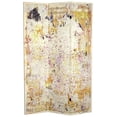thumbnail image 1 of Oriental Furniture 6 ft. Tall Bebop Canvas Room Divider - 3 Panel, 1 of 7