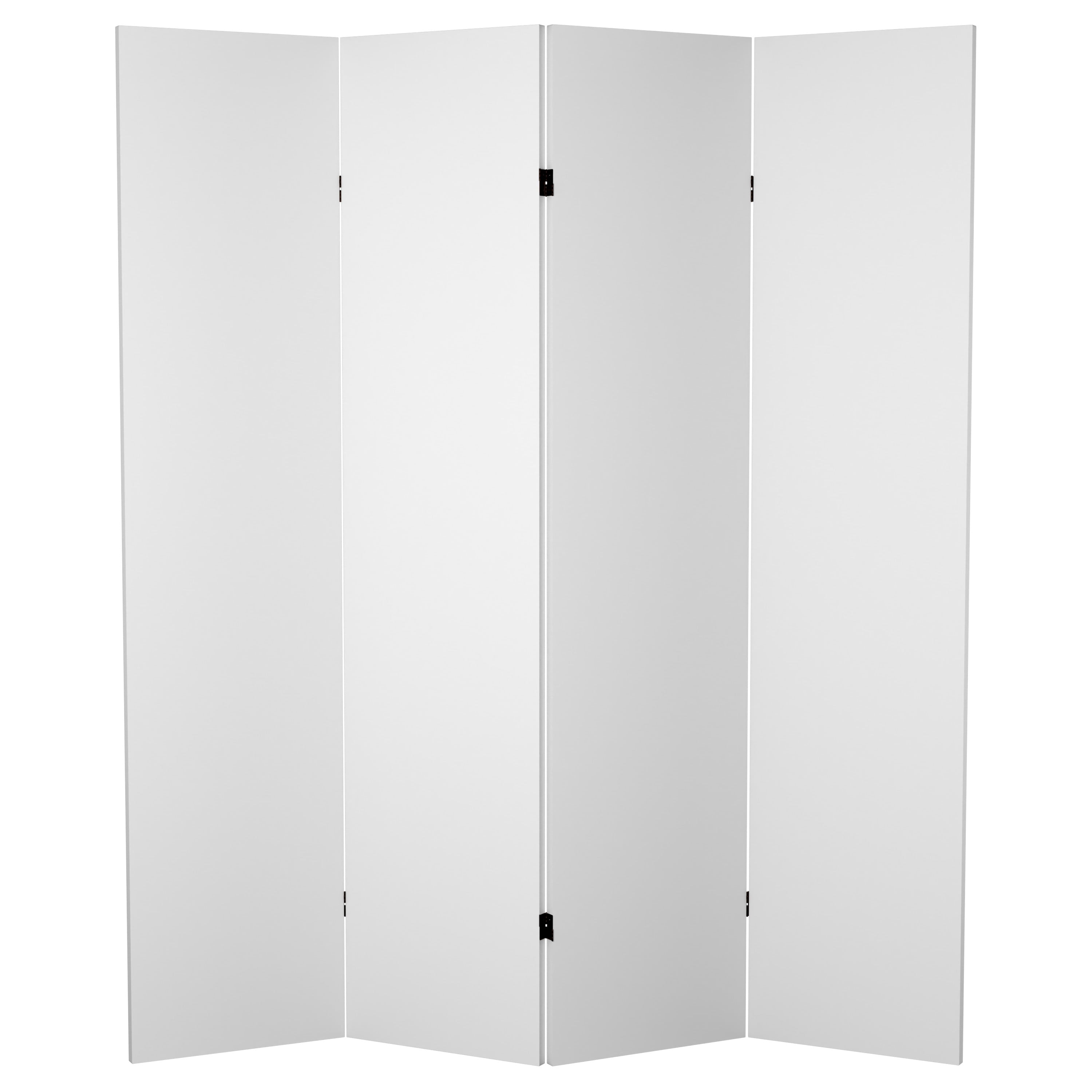 Oriental Furniture 6 ft. Tall Do It Yourself Canvas Room Divider - 4 ...