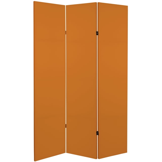 Oriental Furniture 6 ft. Tall Double Sided Sienna Canvas Room Divider