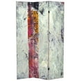thumbnail image 1 of Oriental Furniture 6 ft. Tall November Light Canvas Room Divider - 3 Panel, 1 of 6