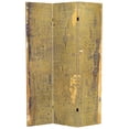 thumbnail image 1 of Oriental Furniture 6 ft. Tall Olive Prairie Canvas Room Divider - 3 Panel, 1 of 7