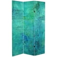 thumbnail image 1 of Red Lantern 6 ft. Tall Water Bird Canvas Room Divider, Freestanding, Multicolor - 3 Panel, 1 of 5