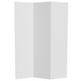 thumbnail image 1 of Red Lantern 6 ft. Tall White Temporary Cardboard Folding Screen - 3 Panel, 1 of 6