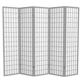 thumbnail image 1 of Oriental Furniture 6 ft. Tall Window Pane - Special Edition - Grey - 5 Panel, 1 of 7