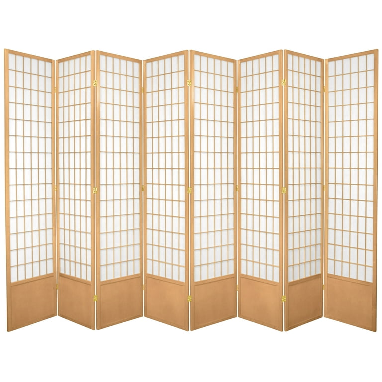 海外ブランドアウトレット通 Pane Window Tall Ft 7 Furniture Oriental Shoji 8 Screen, その他
