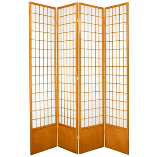Shoji Paper 60 wide 4-Panel Room Screen Divider - #6J165