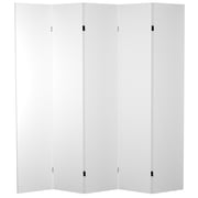Red Lantern 7 ft. Tall Do It Yourself Canvas Room Divider - 5 Panel
