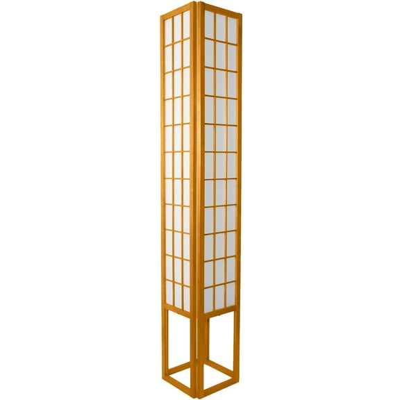 Oriental Furniture 72" Window Pane Shoji Lamp