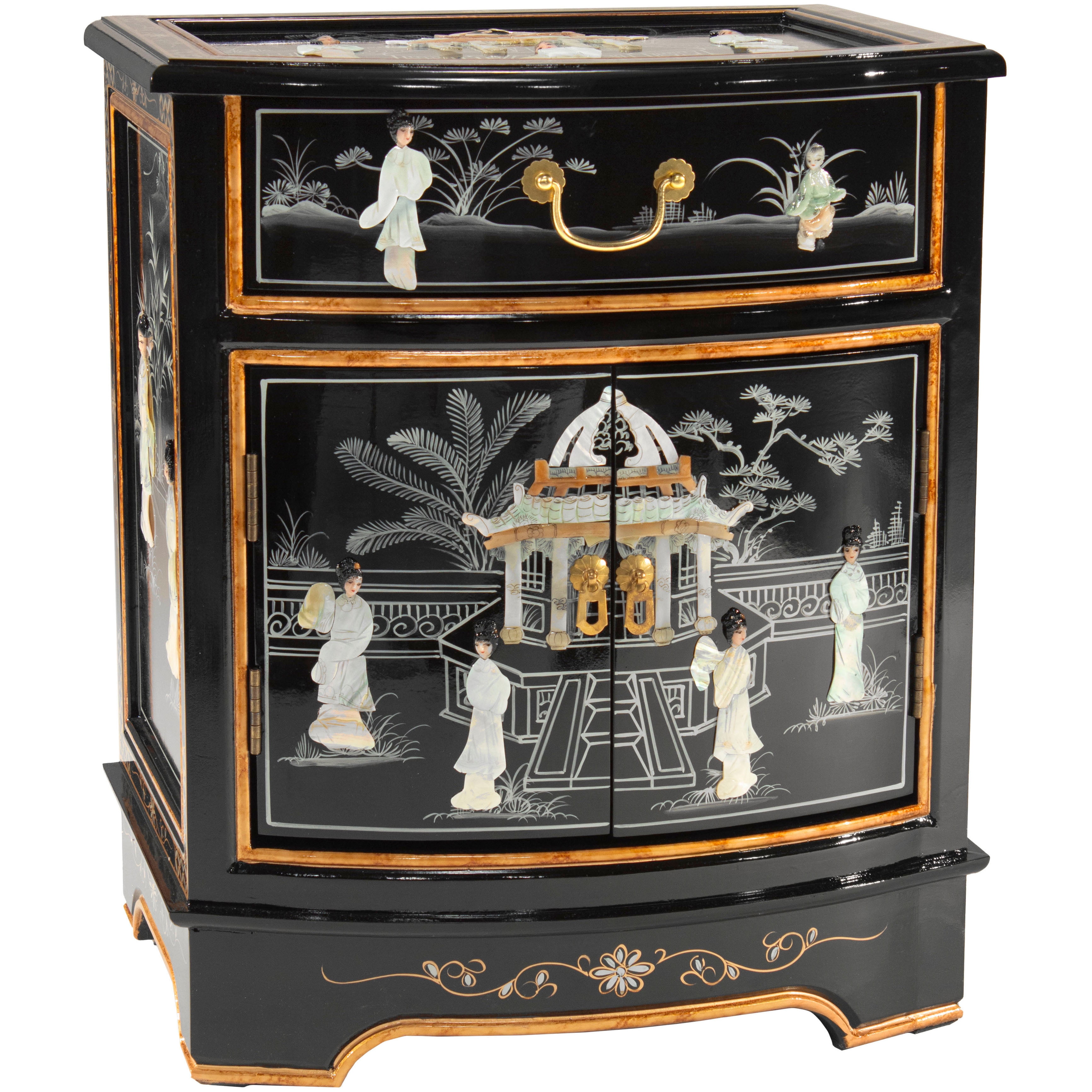Oriental nightstand deals