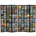 thumbnail image 1 of Oriental Furniture Tall Double Sided Tarot Canvas Room Divider, 6', 1 of 6