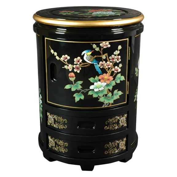 Oriental Furniture Japanese Stool