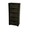 thumbnail image 1 of Oriental Furniture Natural Fiber Chest of Drawers, 5 Drawer, 1 of 2
