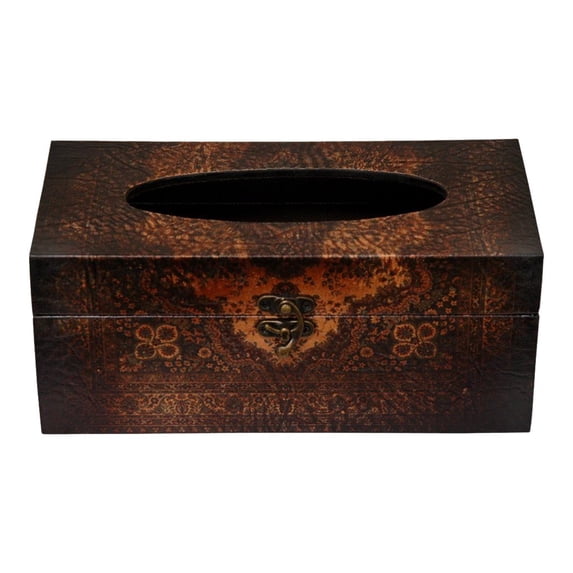 Oriental Furniture Olde-Worlde European Tissue Box