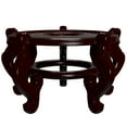 thumbnail image 1 of Red Lantern Fishbowl Stand - Rosewood - Size 10.5 in. Base Diameter, 1 of 6