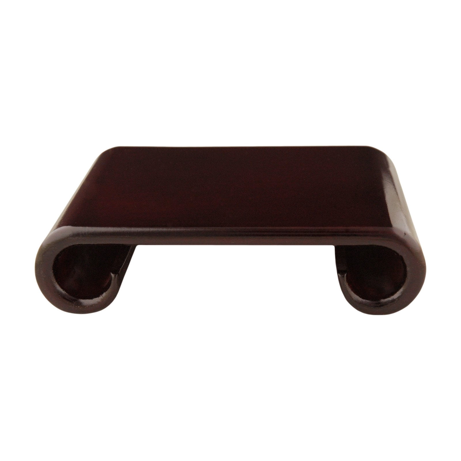 Oriental Furniture Rosewood Scroll Stand, base, stand, rosewood color ...