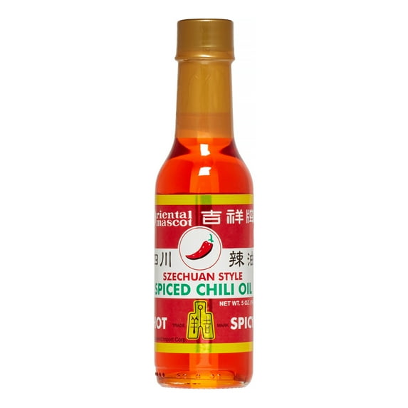 Oriental Mascot Oil, Spicy Chili, 5 Oz